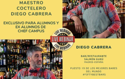 Diego Cabrera: Innovación y Técnicas de Vanguardia en la Coctelería