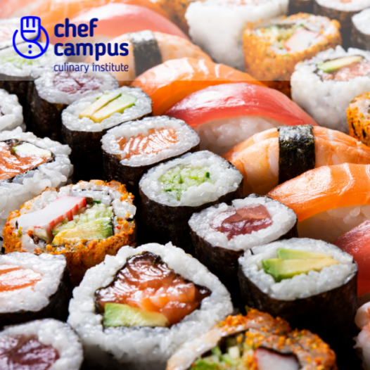Curso especializado presencial de Sushi