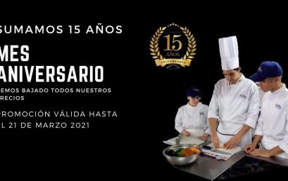 15 Aniversario Chef Campus Culinary Institute