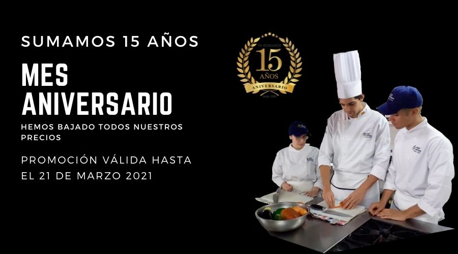 15 Aniversario Chef Campus Culinary Institute